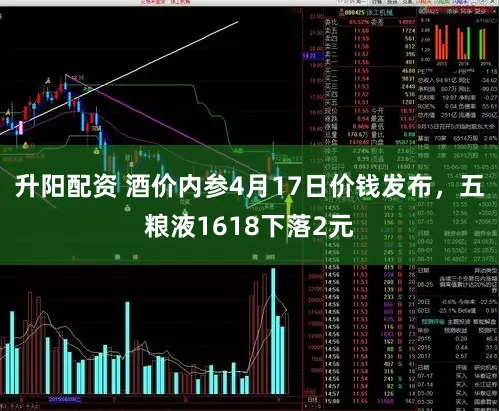 升阳配资 酒价内参4月17日价钱发布，五粮液1618下落2元
